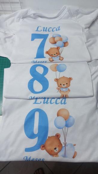 Kit Body Mesversario Ursinho