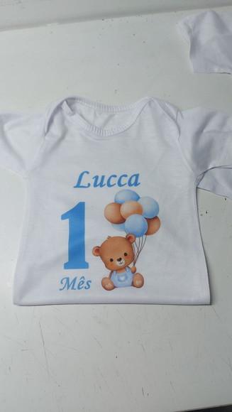 Kit Body Mesversario Ursinho
