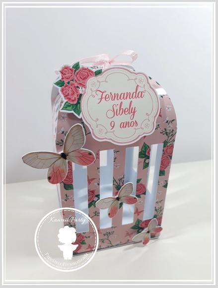 Kit Borboletas Rosa