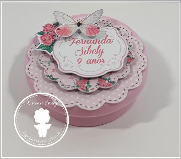 Kit Borboletas Rosa
