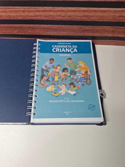 Kit Caderneta de Saude e Porta Certidão Dinossauros