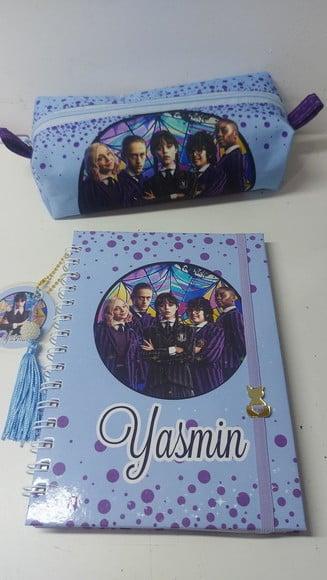 Kit Caderno Wandinha