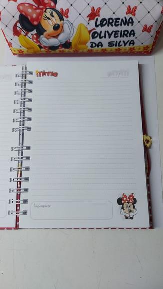 Kit Caderno Minnie