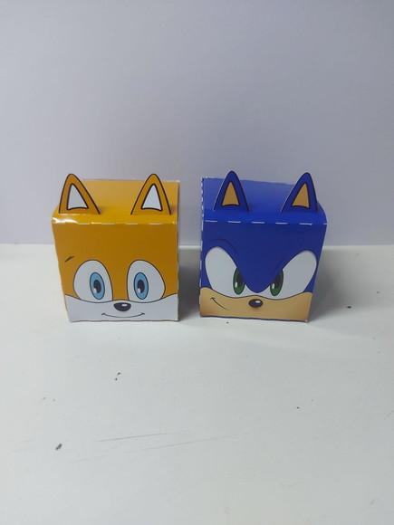 Kit Caixa Cubo Sonic
