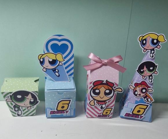 Kit Caixas Meninas Super Poderosas