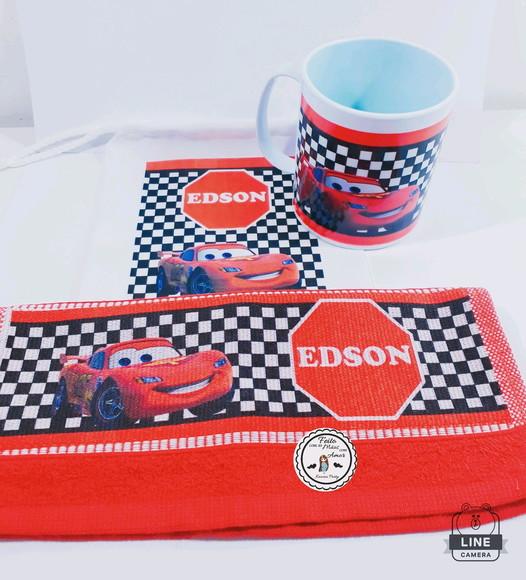 Kit Caneca Carros