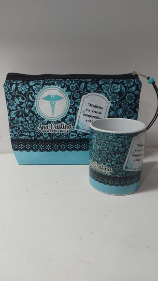 Kit Caneca e Necessaire Medicina