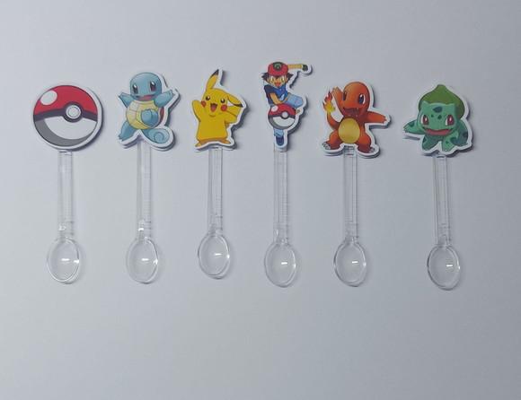 Kit Colher Pokemon 40 Unidades