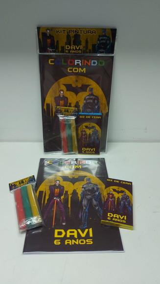 Kit Colorir Batman x Coringa
