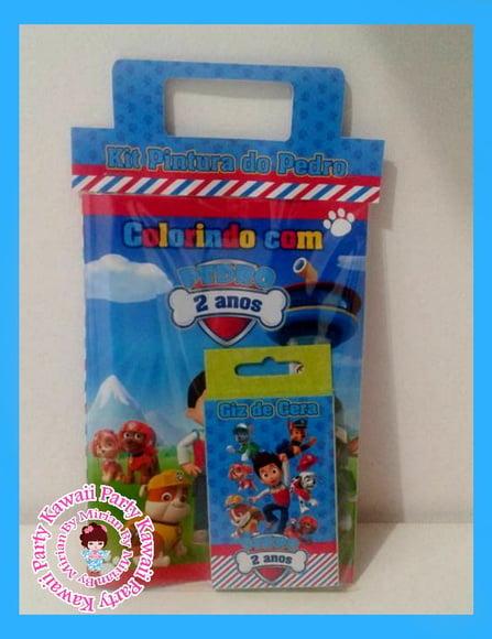 Kit colorir Patrulha canina