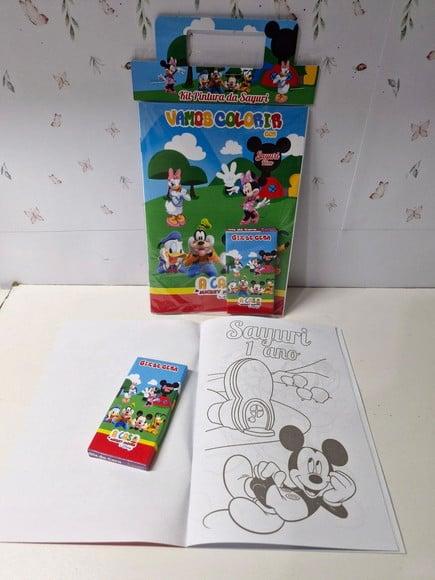 Kit Colorir Casa do Mickey