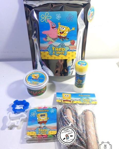 Kit diversão bob esponja