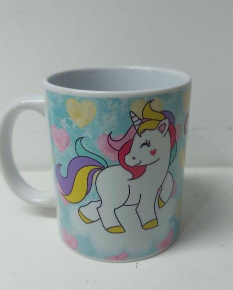 Kit Estojo + Caneca Unicórnio