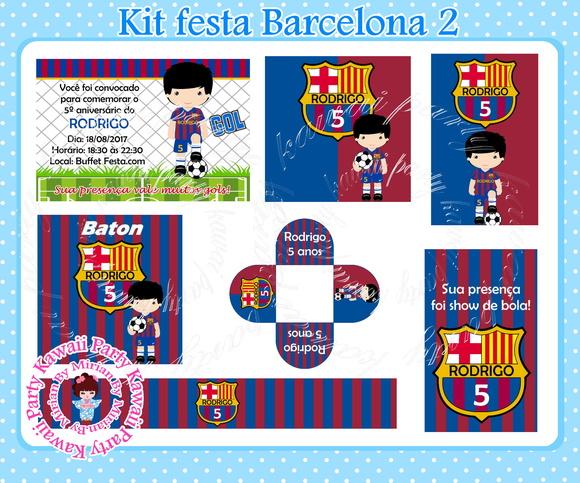 Kit festa Barcelona 2