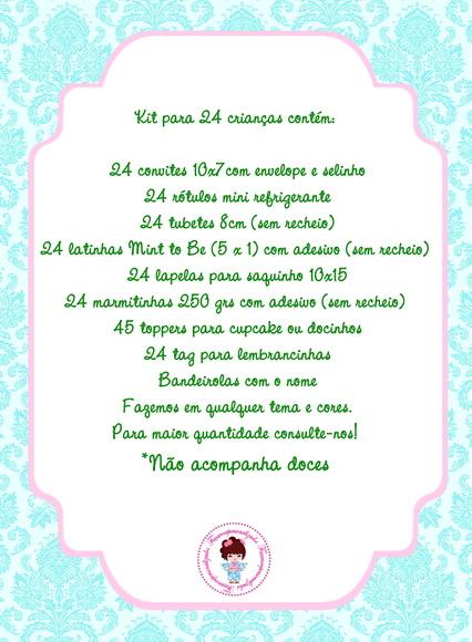 Kit festa escolar