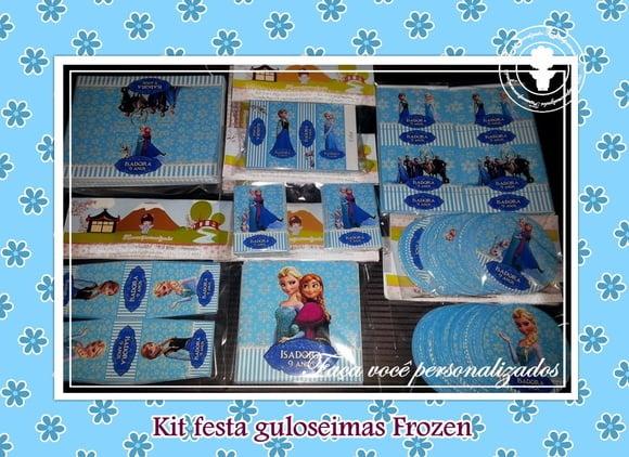 Kit festa impresso guloseimas 2 Frozen