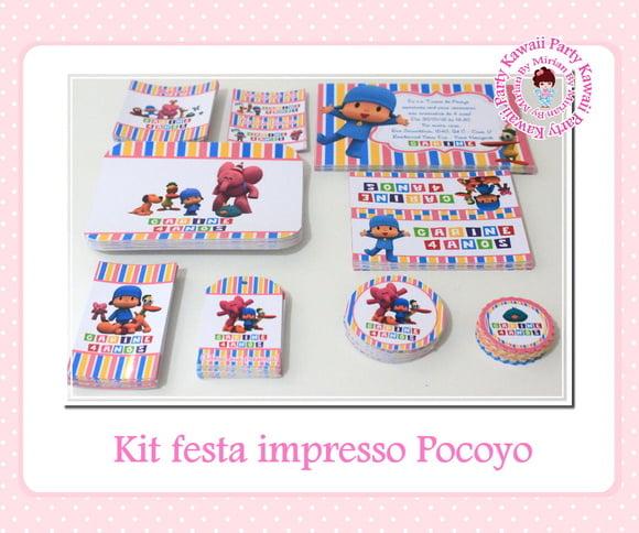 Kit festa simples Pocoyo