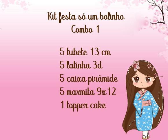 Kit Festa Só 1 Bolinho Combo 1