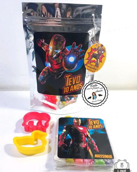 Kit Massinha Homem de Ferro