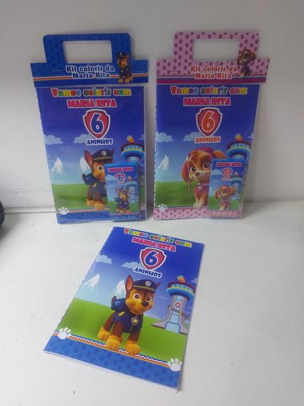 Kit Pintura Patrulha Canina