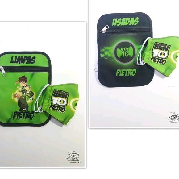 Kit Porta máscaras ben 10