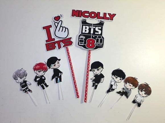 Kit Só 1 Bolinho - Bts