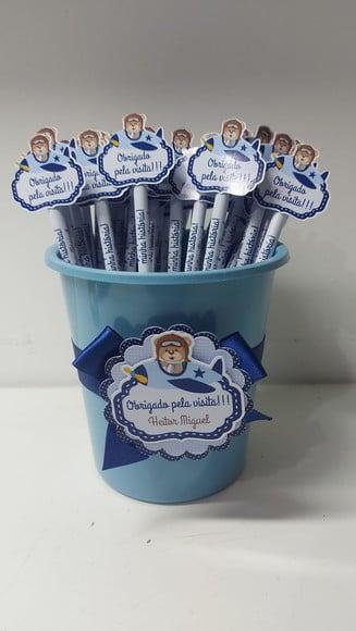 Lapis Personalizado Urso Aviador