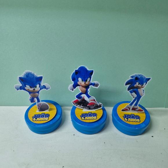 Latinha 3d Sonic