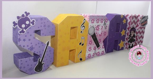 Letras 3d Cumplices de Um Resgate