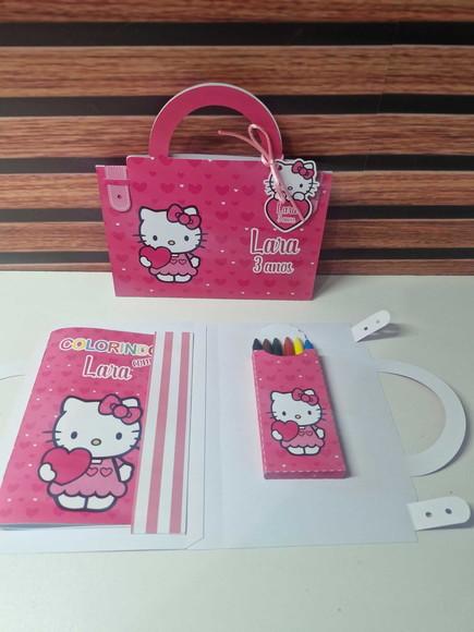 Maletinha Pintura Hello Kitty