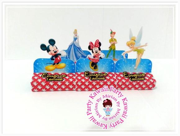 Porta chocolate duplo Mickey