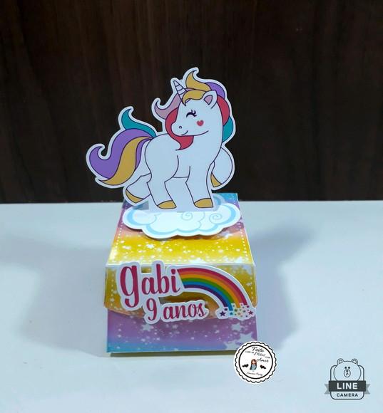 Porta Doce Unicórnio