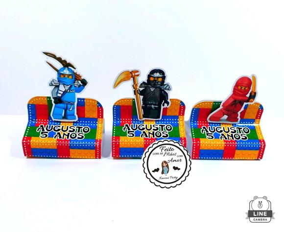 Porta Chocolate Ninjago