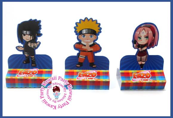 Porta Chocolate Naruto Chibi