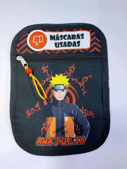 Porta máscaras duplo Naruto