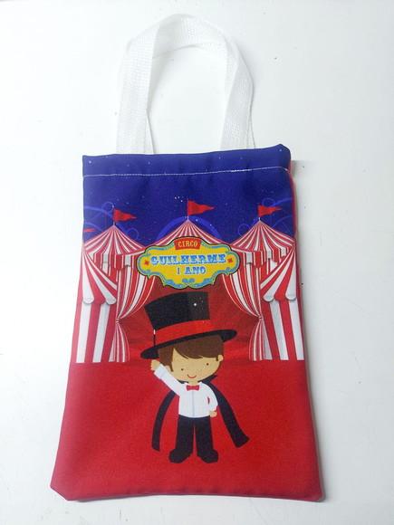 Sacolinha Personalizada Circo