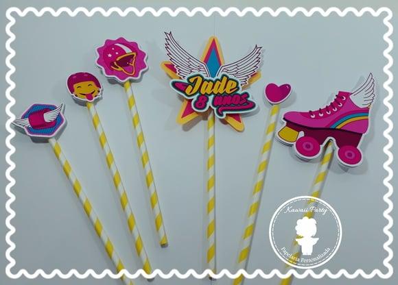 Topper cake Soy Luna