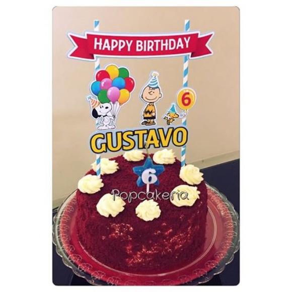 Topper cake Snoopy