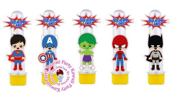 Tubete Super Herois