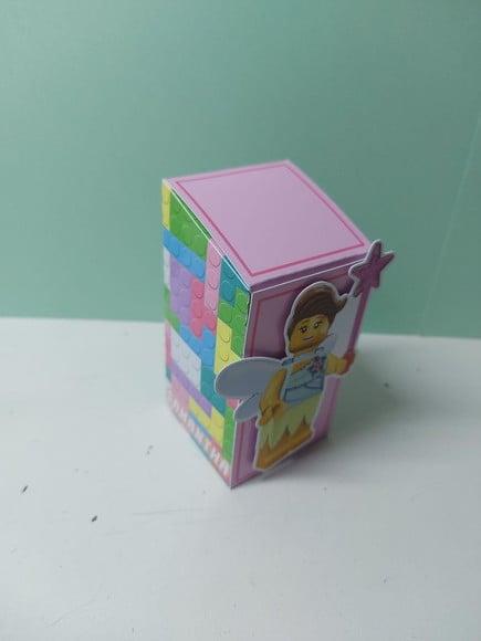20 Caixas Lego Rosa