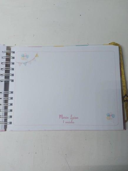 Caderno Assinatura Circo Aquarela