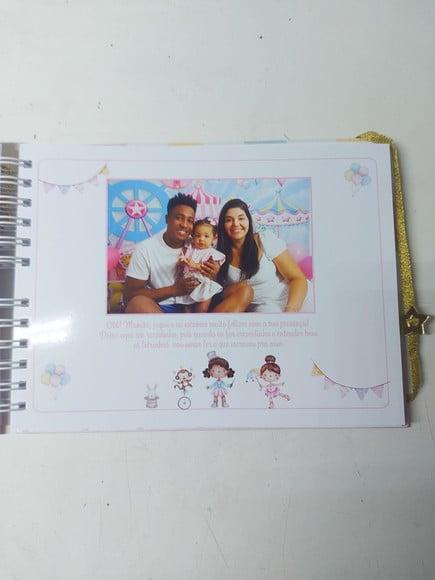 Caderno Assinatura Circo Aquarela
