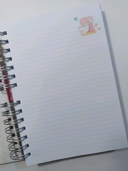 Caderno de Receitas Personalizado