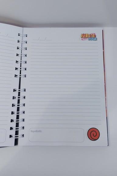 Caderno Naruto