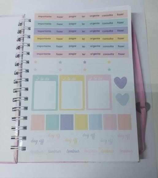 Caderno Personalizado Letra