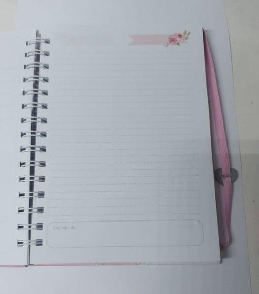 Caderno Personalizado Letra