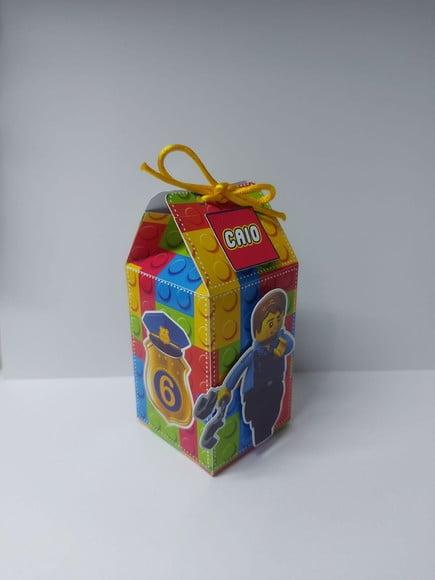 Caixa Milk Lego City