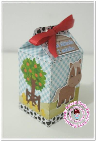 Caixa milk scrap fazendinha