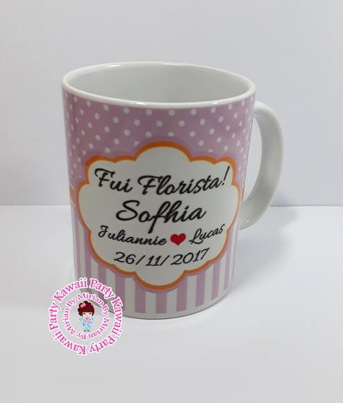 Caneca Florista Casamento
