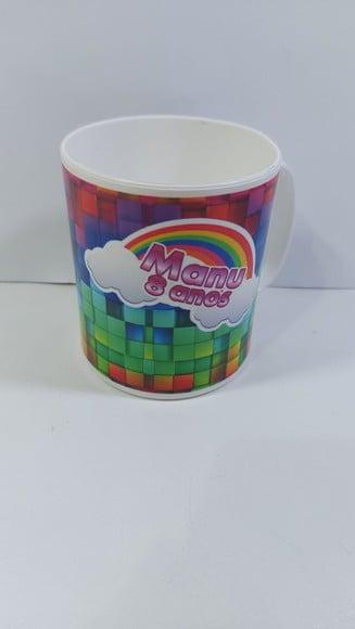 Caneca Plastica Julia Minegirl